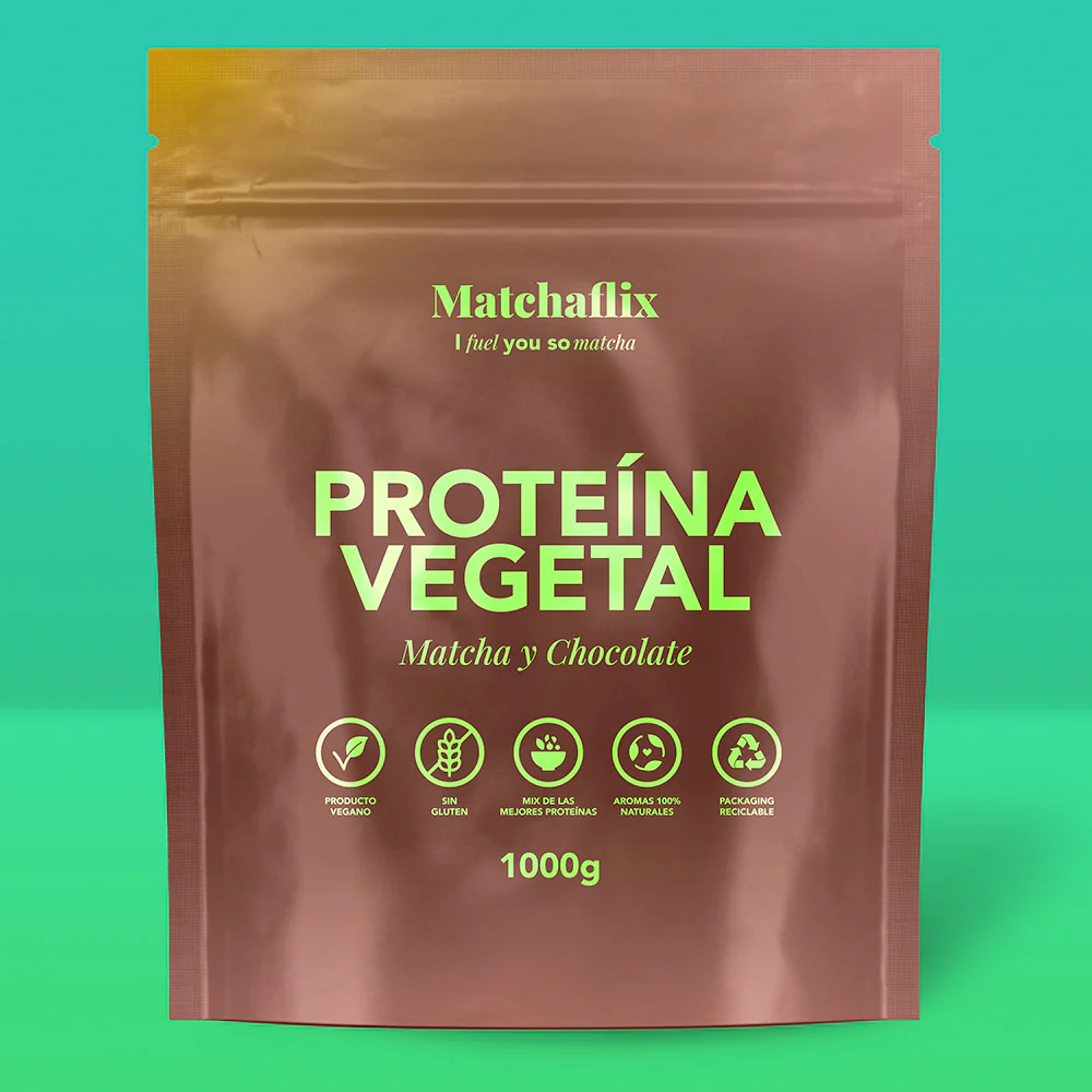 Proteínas vegetales con matcha sabor chocolate - Image 8