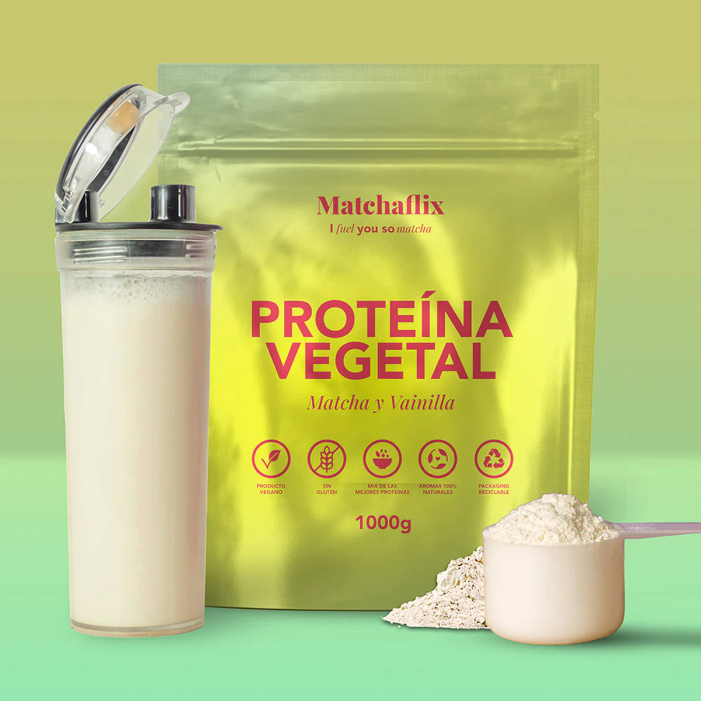 Proteínas vegetales con matcha sabor vainilla - Image 9